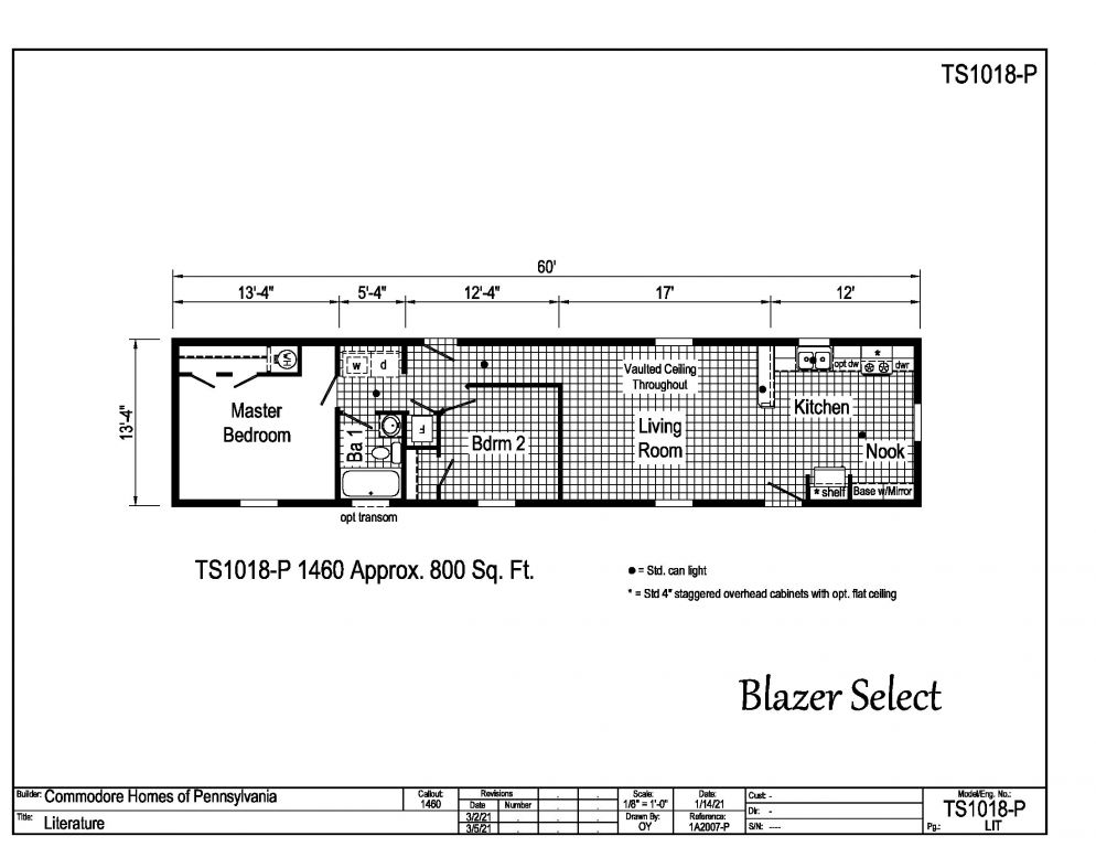 View TS1018-P Blazer Select